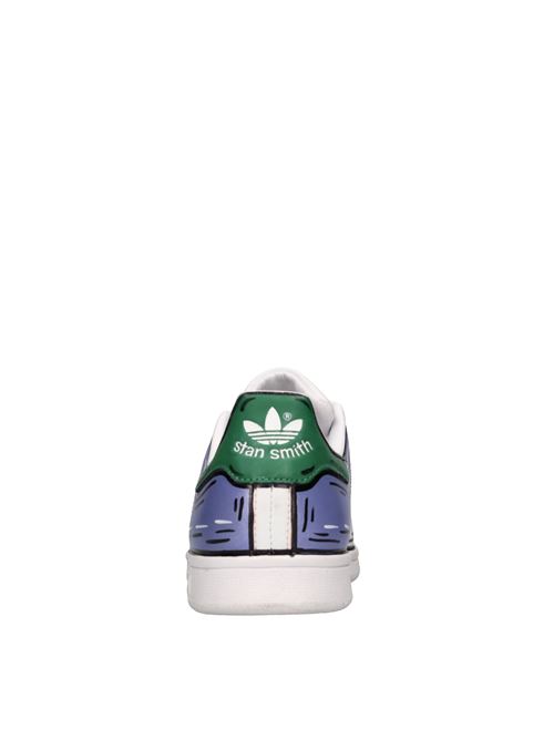 Sneakers Stan Smith in ecopelle ADIDAS SEDDYS | ADISE23525BIANCO-VIOLA-VERDE